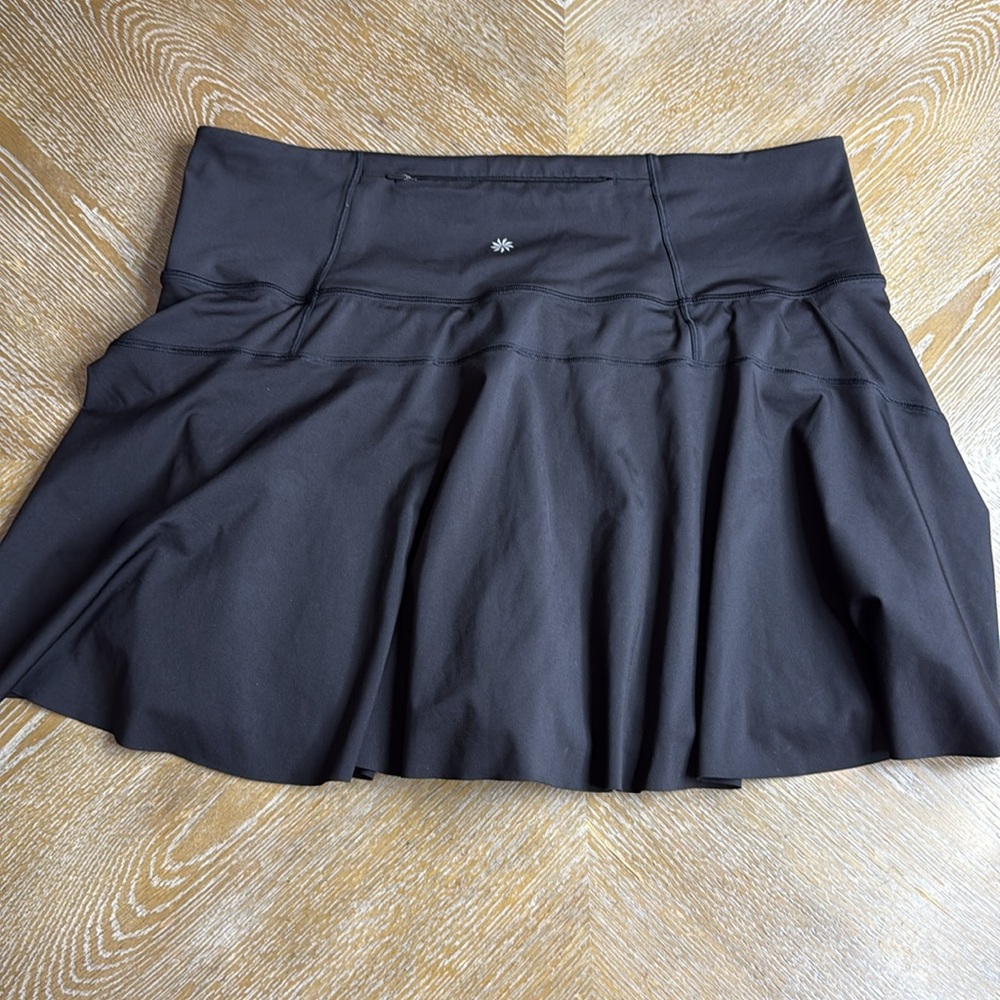 ATHLETA Black Plus Size Ace Tennis 13.5” Skort 1X - Picture 7 of 10